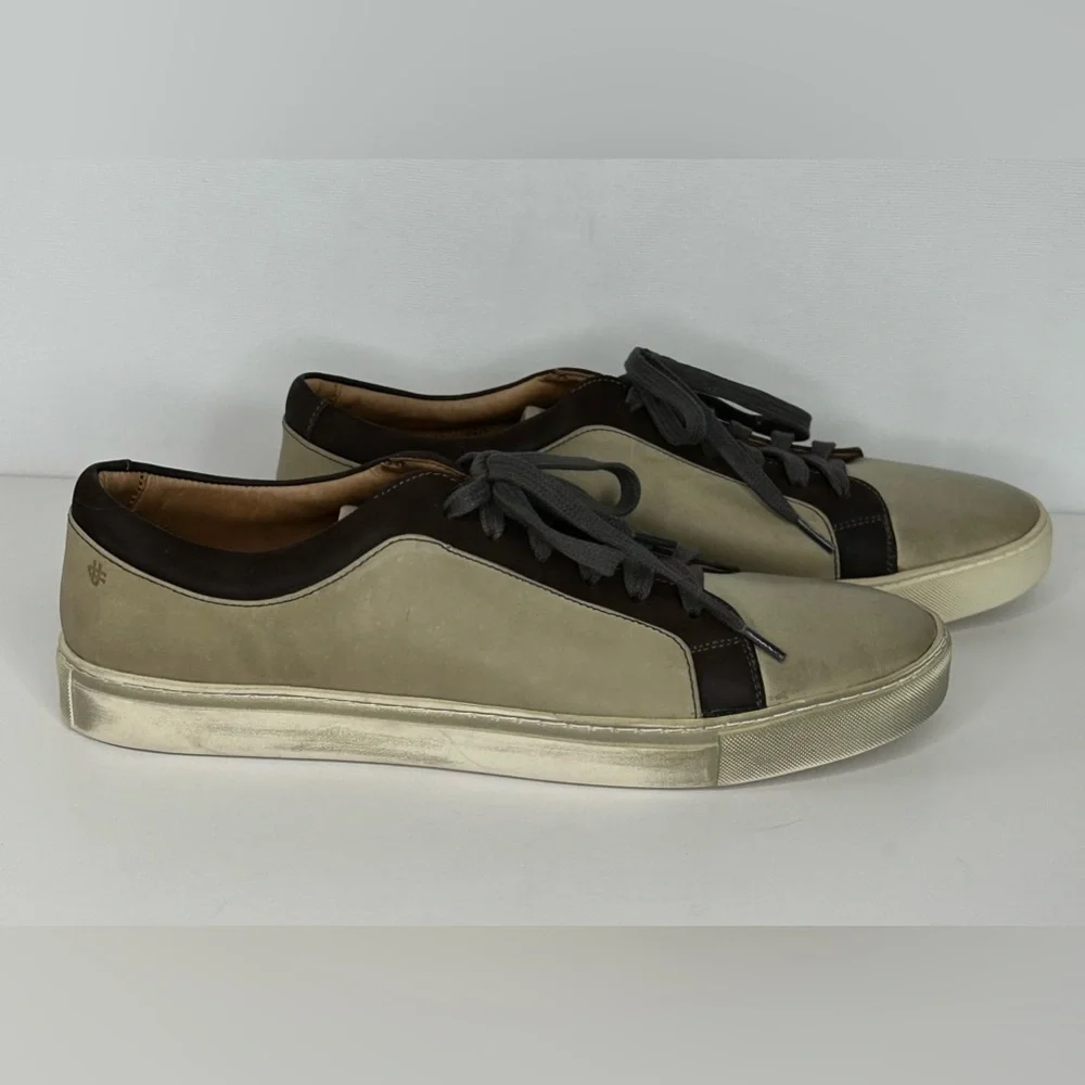 Brothers Untied Colorado Casual Fashion Sneakers Low Top Tan Brown Sz‎ 9